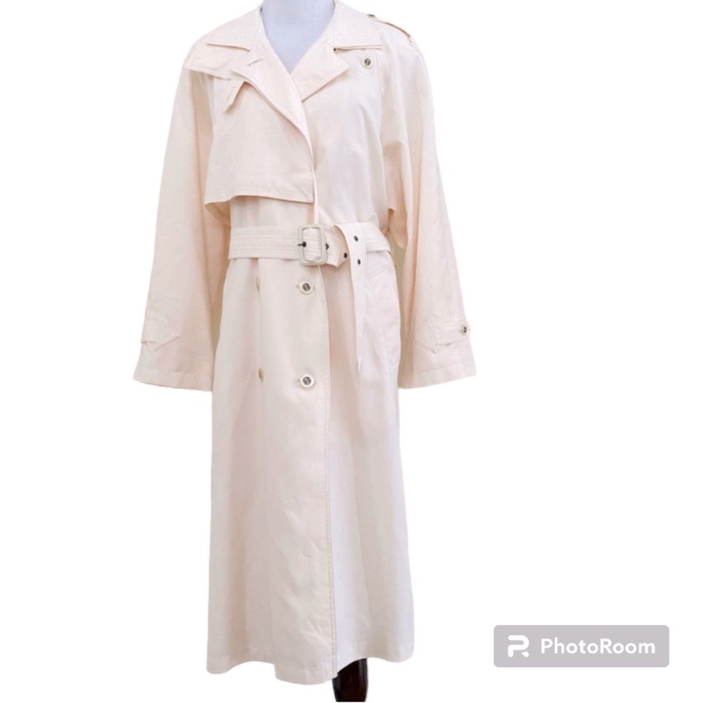 Vintage Fleet Street Trench Coat Lightweight Rain Blush Pink 10 Petite
Classic